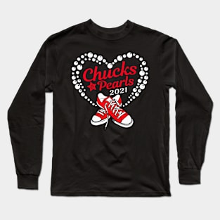 chucks and pearls 2021 Long Sleeve T-Shirt